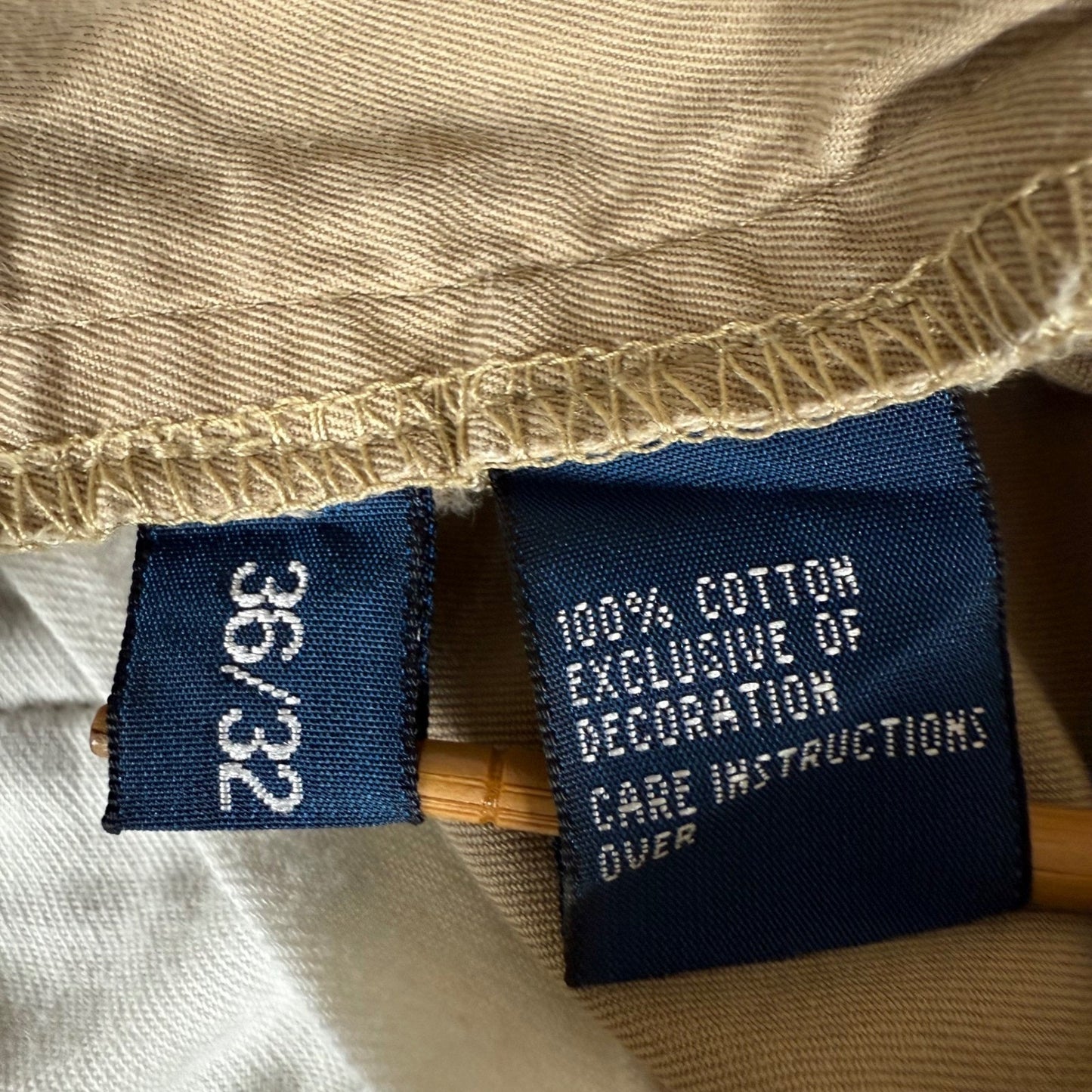 Polo by Ralph Lauren Prospect Pant Mens 36x32 (Fits 34x31) Beige Chino Casual