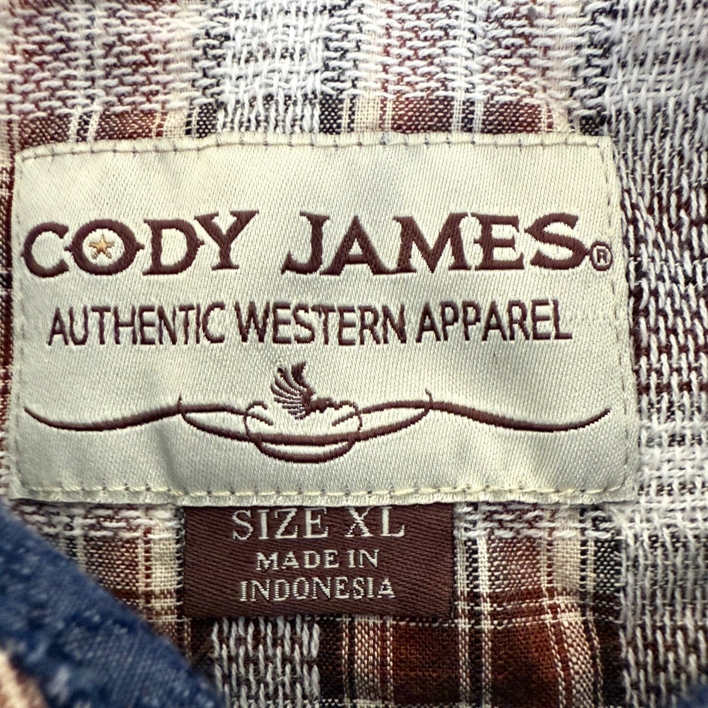 Cody James Western Shirt Mens XL Pearl Snap Sawtooth Short Sleeve Cowboy Rodeo