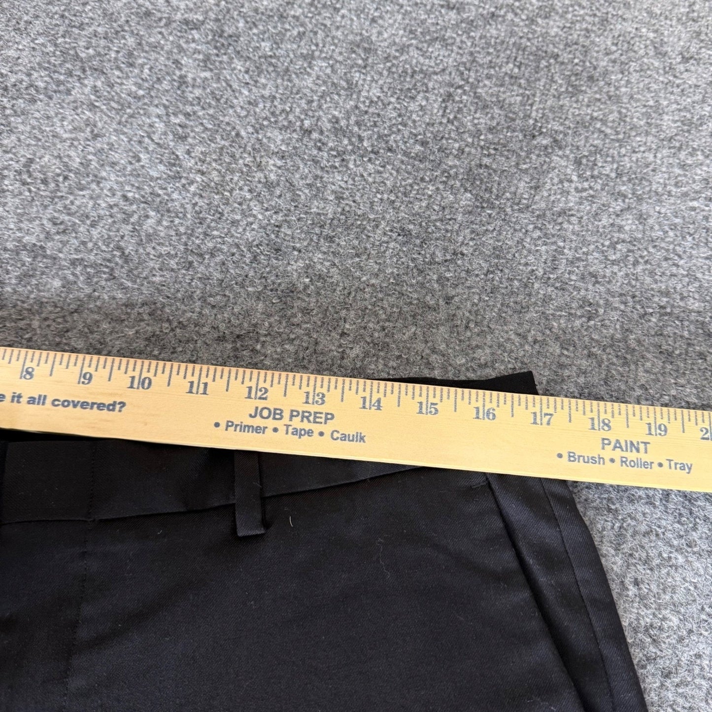 J.Crew Ludlow Slim Fit Dress Pants Mens 34x36 Black Wool Blend Trousers Business
