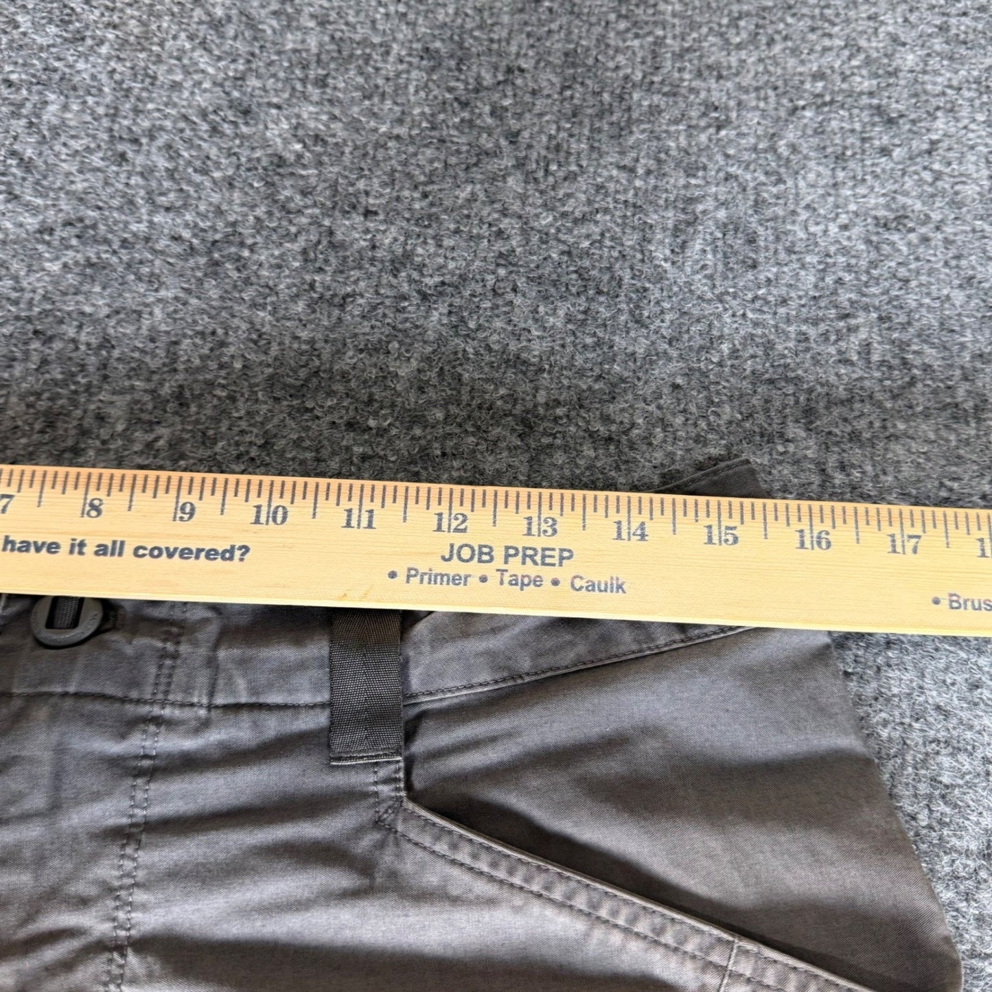 Patagonia Mens Venga Rock Pant Grey Organic Cotton Climbing Hiking 31x32 Outdoor