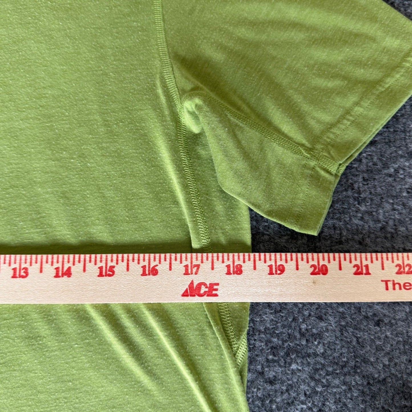Patagonia Capilene Cool Trail Shirt Mens Small Green Performance Outdoor Hiking