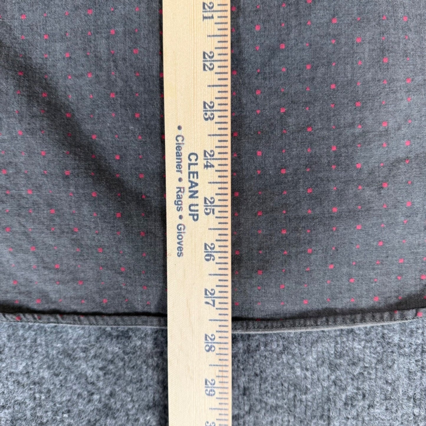 7 Diamonds Button Down Shirt Men Medium Gray Pink Dot Short Sleeve Casual Modern