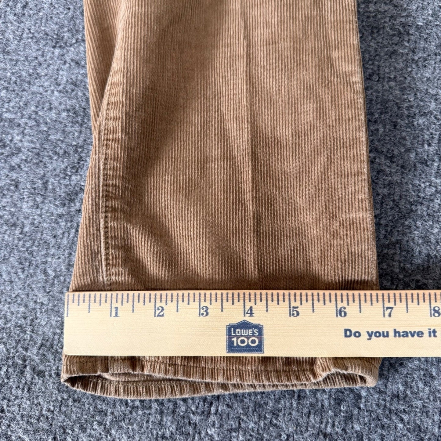 J Crew Corduroy Pants Mens 29x32 (30x32) Tan Straight Fit Casual Office Everyday