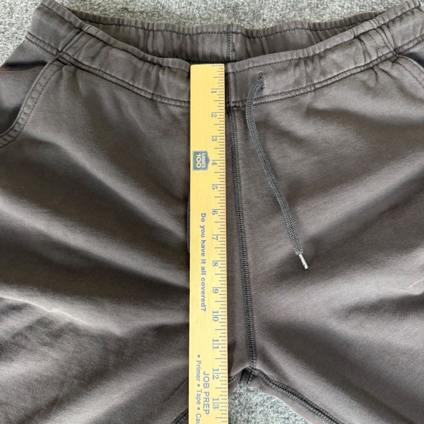 J.Crew Mens Large French Terry Joggers Brown Sweatpants Casual Lounge Comfort