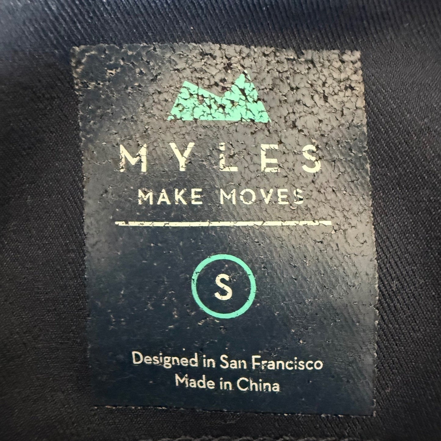 Myles Pants Mens 30x32 Blue Athletic Slim Performance Stretch Casual Everyday