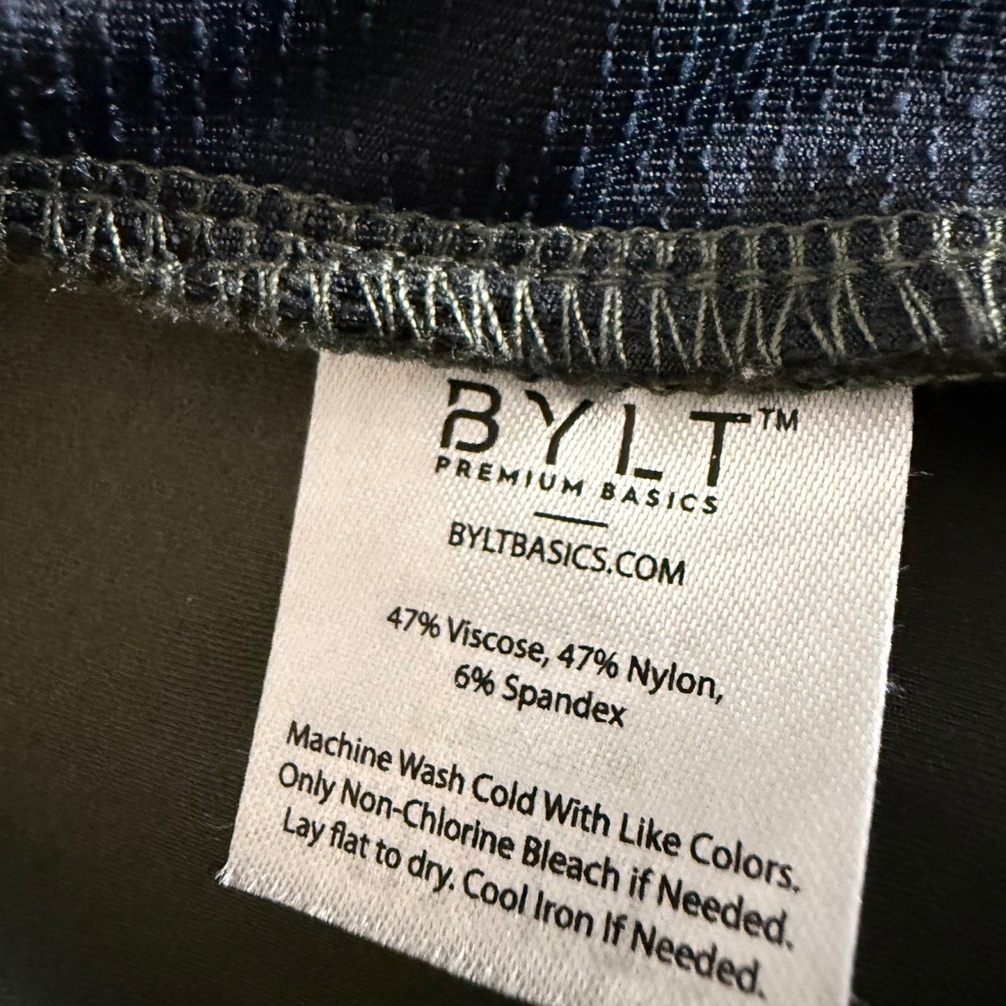 BYLT Everyday Pant 2.0 Mens Medium 31x29 Olive Green Slim Stretch Casual Comfort