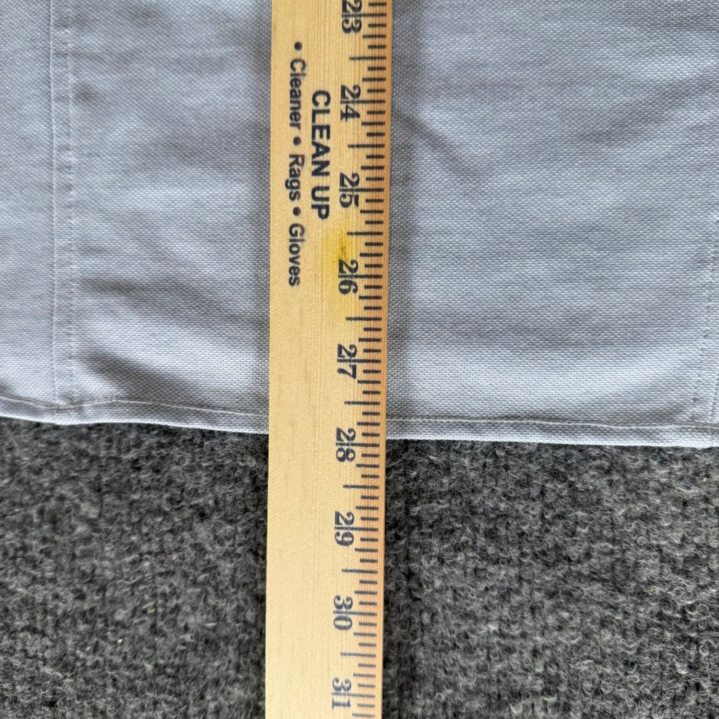 Western Rise Polo Shirt Mens Medium Blue Wool Blend Short Sleeve Performance Top