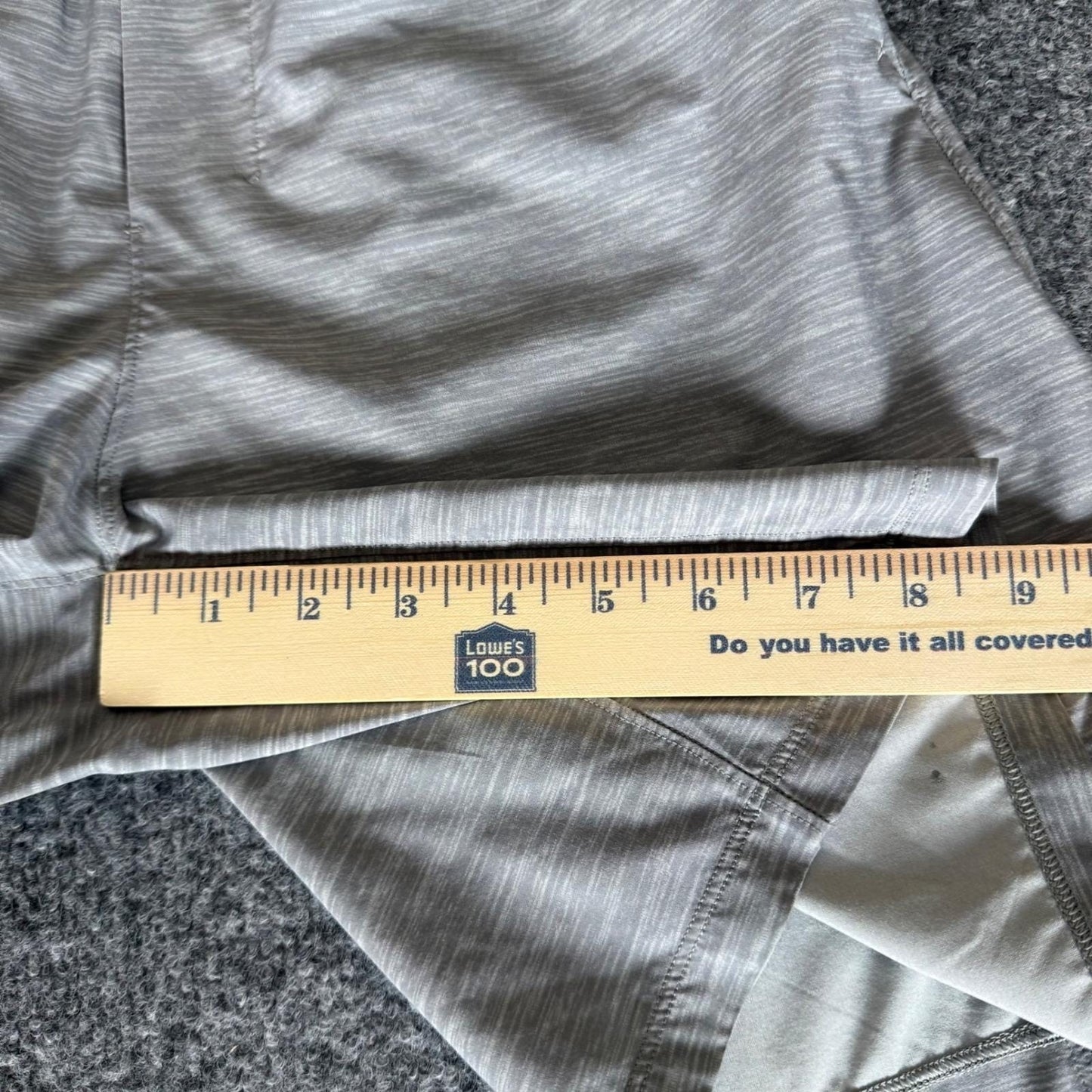 Lululemon Athletic Shorts Mens S Gray Gym Workout Training Stretch Performance