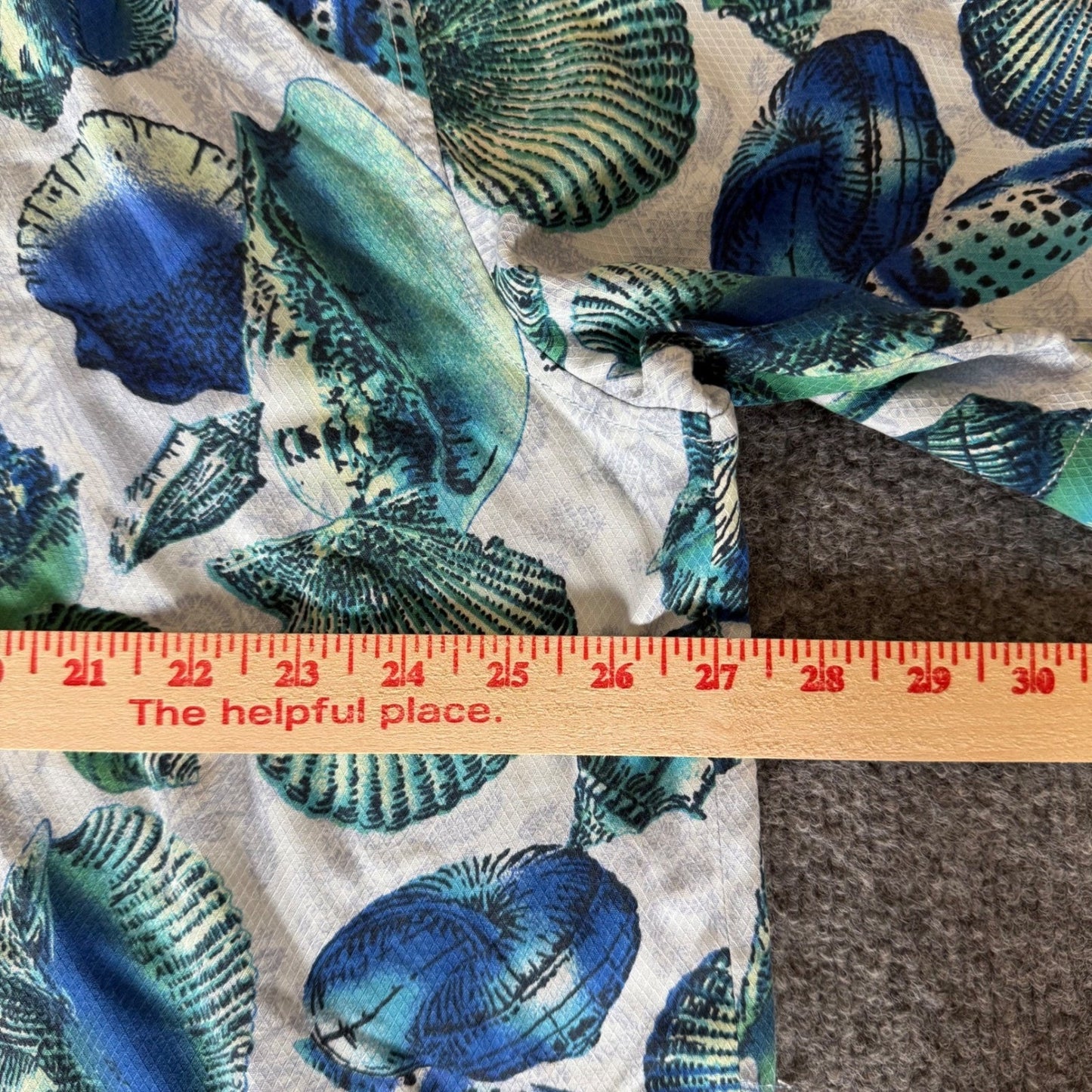 Tommy Bahama Hawaiian Silk Shirt Mens 2XL Button Up Seashell Aloha Short Sleeve