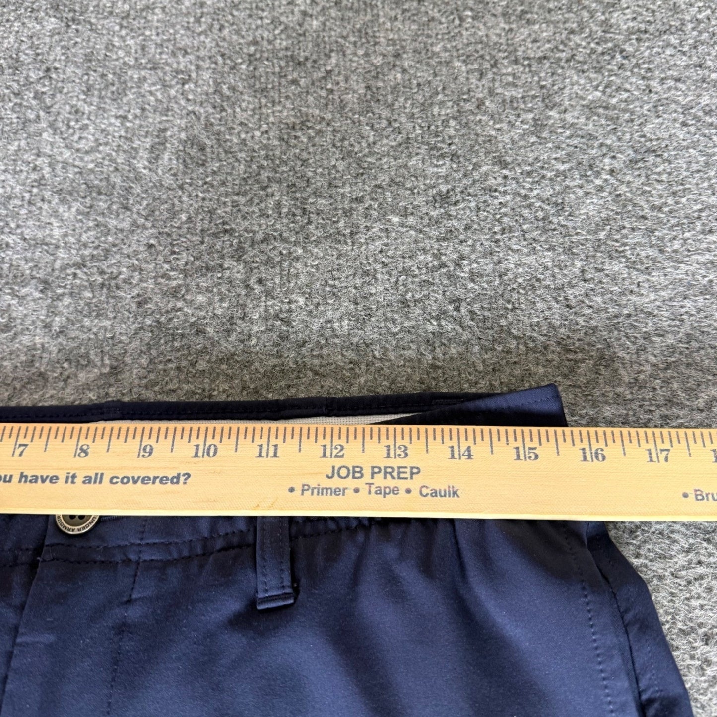 Under Armour Mens Golf Pants Navy Blue Flat Front Straight Leg 32x30 Casual