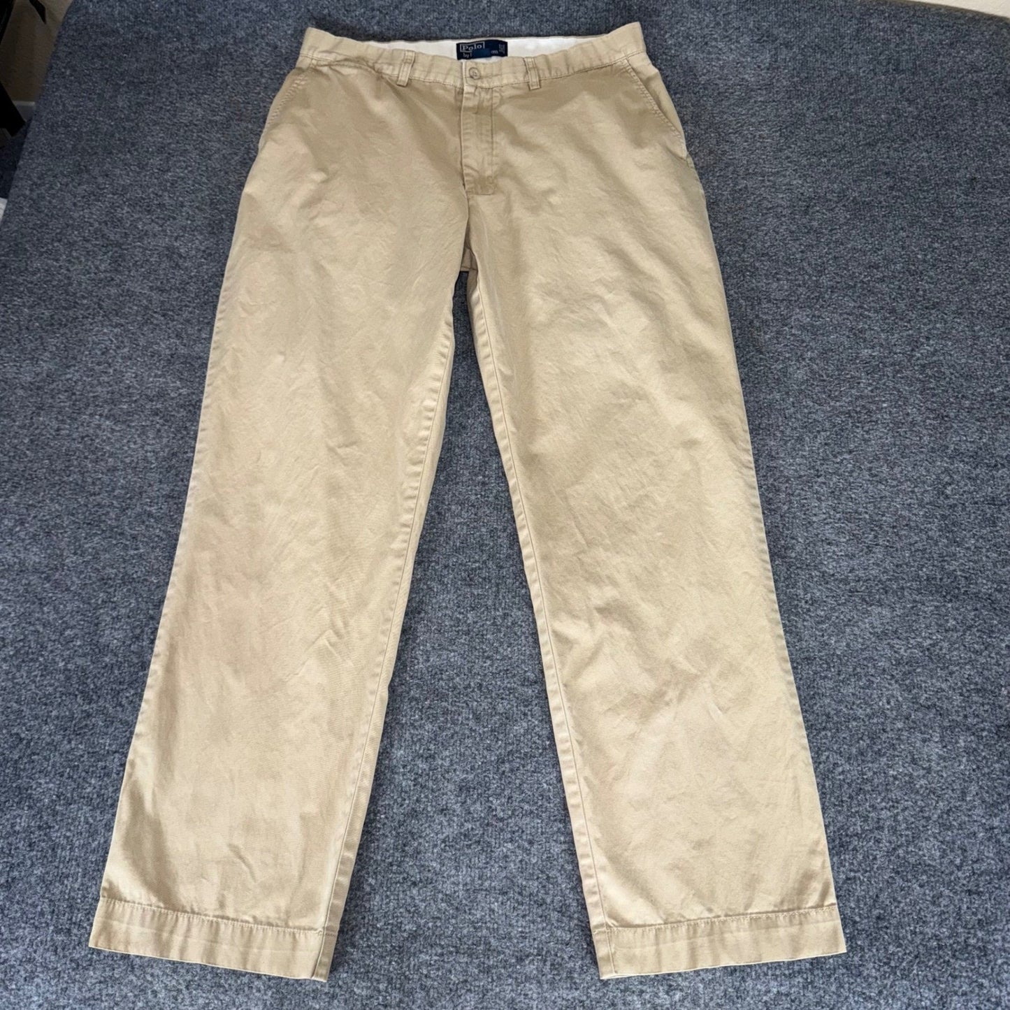 Polo by Ralph Lauren Prospect Pant Mens 36x32 (Fits 34x31) Beige Chino Casual