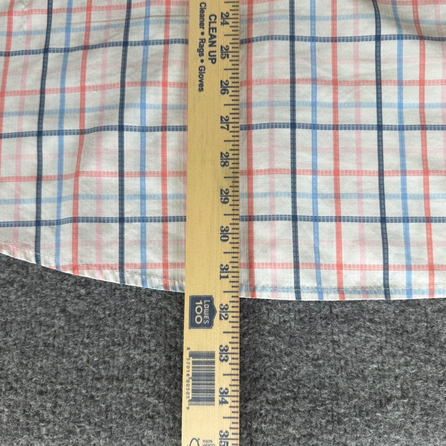 Columbia PFG Fishing Shirt Mens XL Plaid Short Sleeve Omni Shade Outdoor Casual