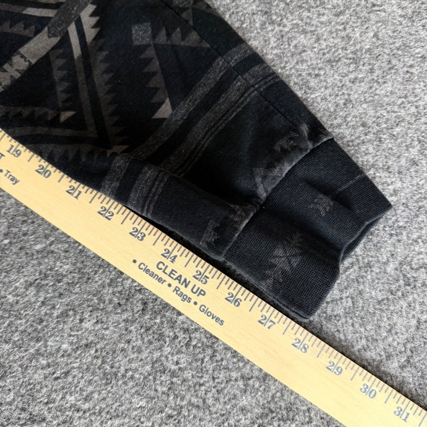 Polo Ralph Lauren Mens M Gray Aztec Southwestern Jogger Sweatpants Fleece Lounge