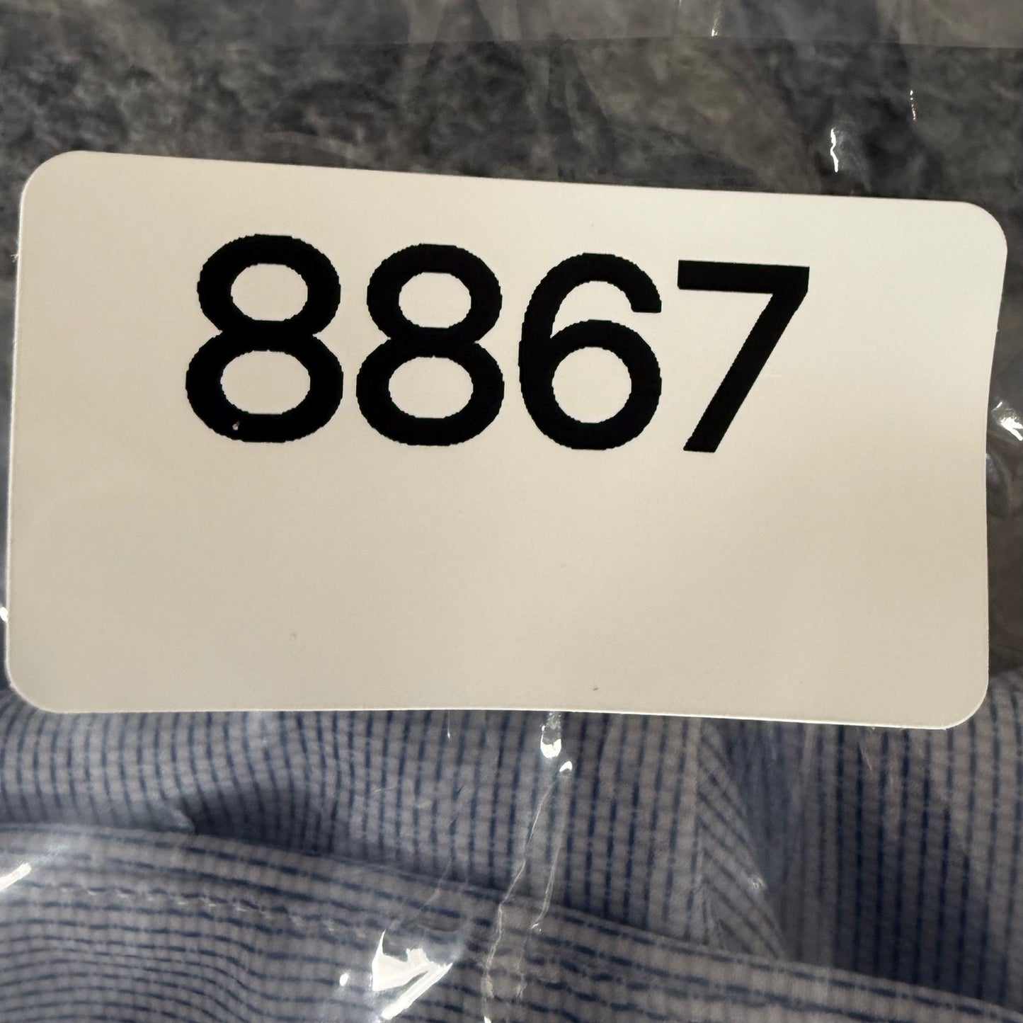 Mizzen+Main Mens Medium Trim Fit Short Sleeve Button Down Shirt Blue Performance