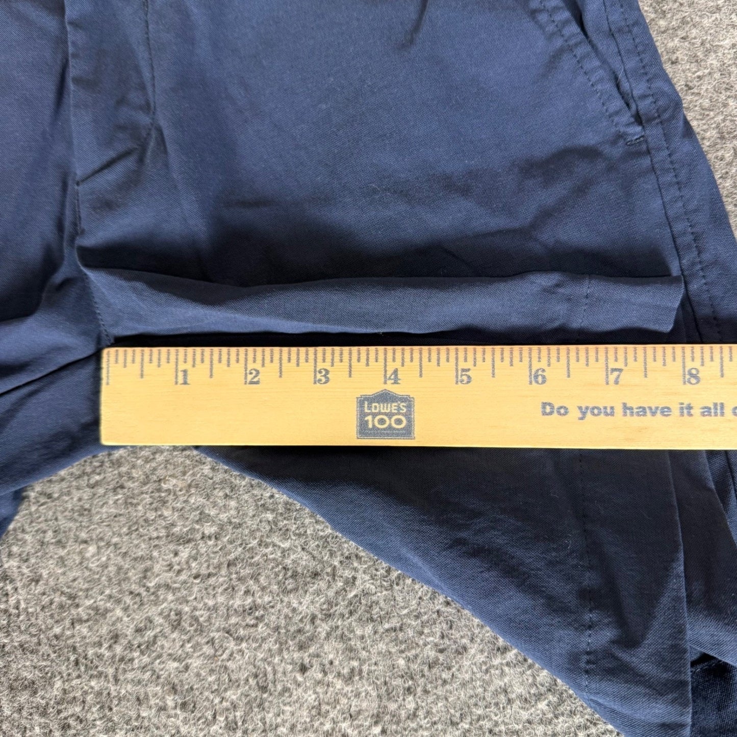 Outlier New Way Shorts Mens 28 Blue Stretch Nylon Tech Casual Travel Performance