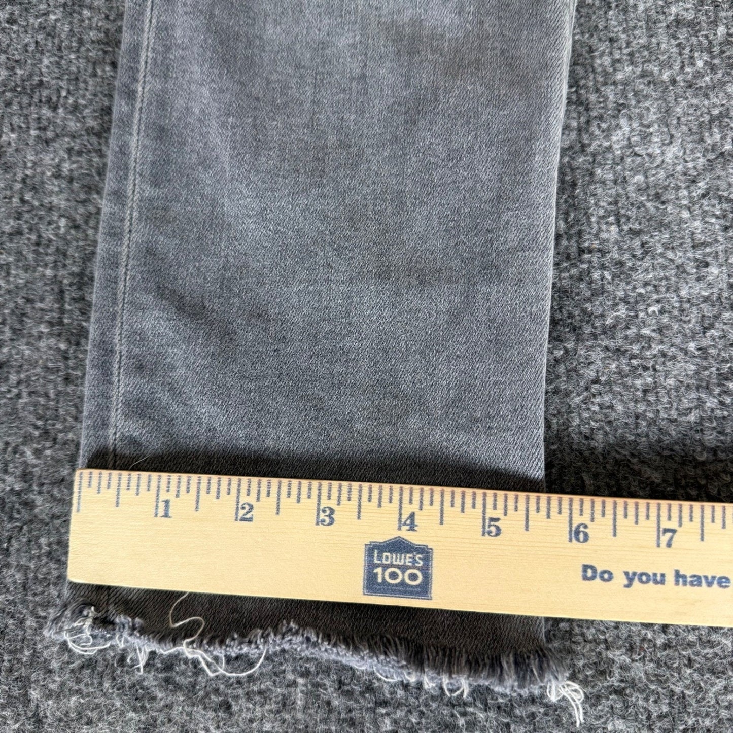 Rag Bone Jane Super High Rise Skinny Jeans Womens 30 (32x30) Gray Stretch Casual