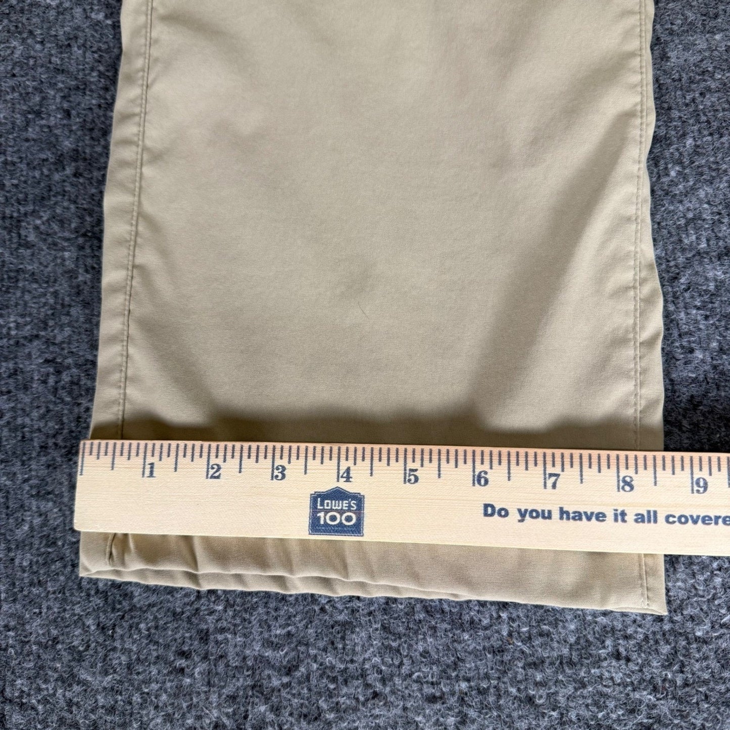 Eddie Bauer Travex Pants Mens 34x27 Beige Stretch Outdoor Hiking Travel Casual