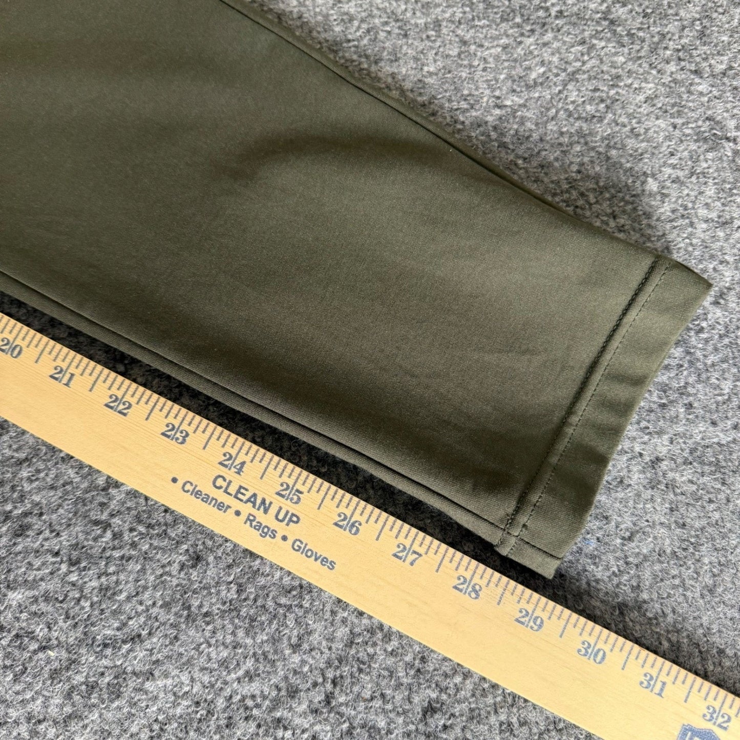 BYLT Everyday Pant 2.0 Mens Medium 31x29 Olive Green Slim Stretch Casual Comfort