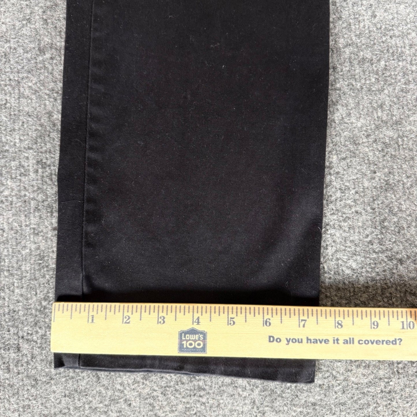 Lee Extreme Motion MVP Mens Slim Fit Chino Pants Black 34x32 Stretch Casual