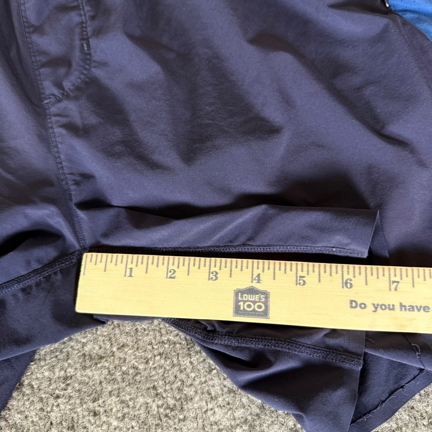 Rhone Equinox Shorts Mens Medium 30x6.5 Running Training Blue Athletic Gym