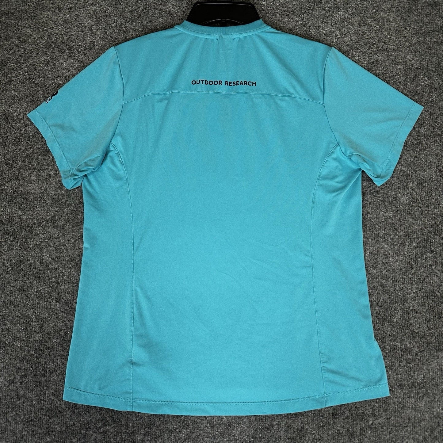 Outdoor Research Shirt Men's Medium Blue Lightweight Hiking Breathable Gorpcore