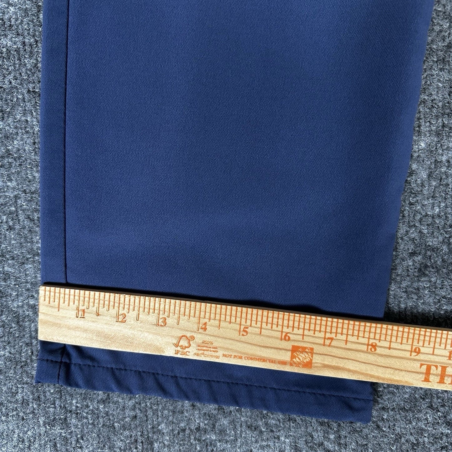 Travis Mathew Golf Pants Men's 34 (35x30) Blue Chino Performance Mid Rise Casual