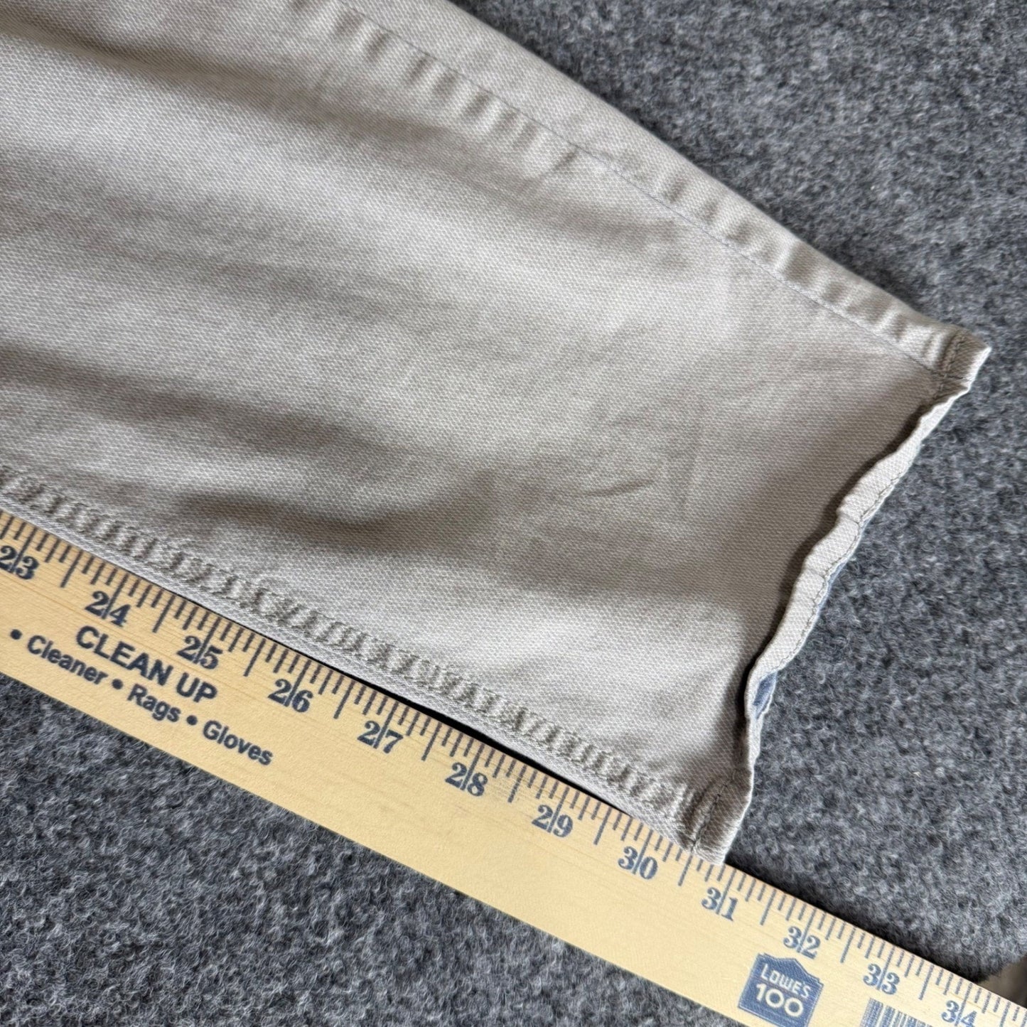 Brax Chuck Pants Mens 38x32 (Fits 36x31) Gray Stretch Chino Casual Modern Fit
