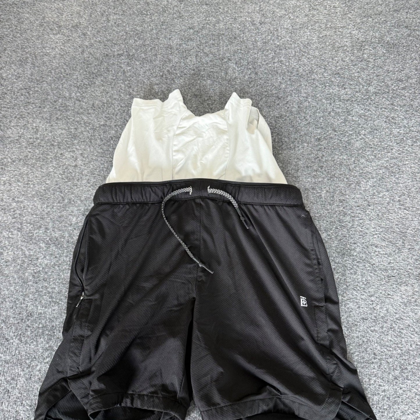 Born Tough Mens Airpro Running Shorts Black Small Liner Gym Workout Training