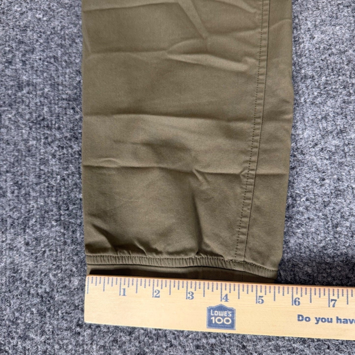 Kit and Ace Navigator Jogger Mens 34x30 Olive Green Pants Technical Stretch Gym