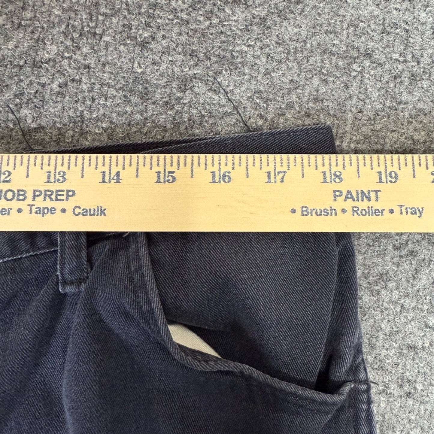 Bulwark FR Work Pants Men's 36x33 Blue Flame Resistant CAT2 Industrial Safety
