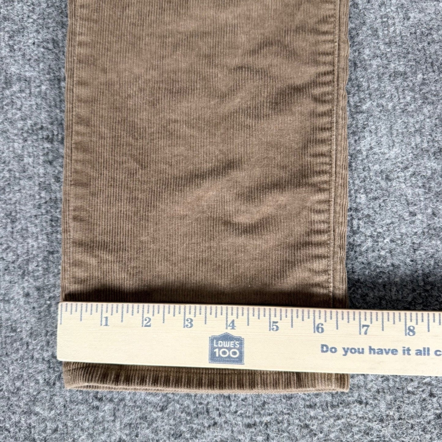 J.Crew 484 Slim Fit Corduroy Pants Mens 31x30 (32x29) Tan Brown Cotton Trousers