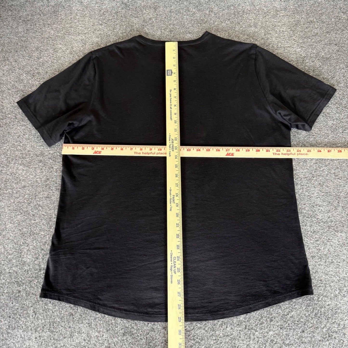 TravisMathew Mens Black Crew Neck Shirt XL Soft Stretch Casual Comfort Golf Tee