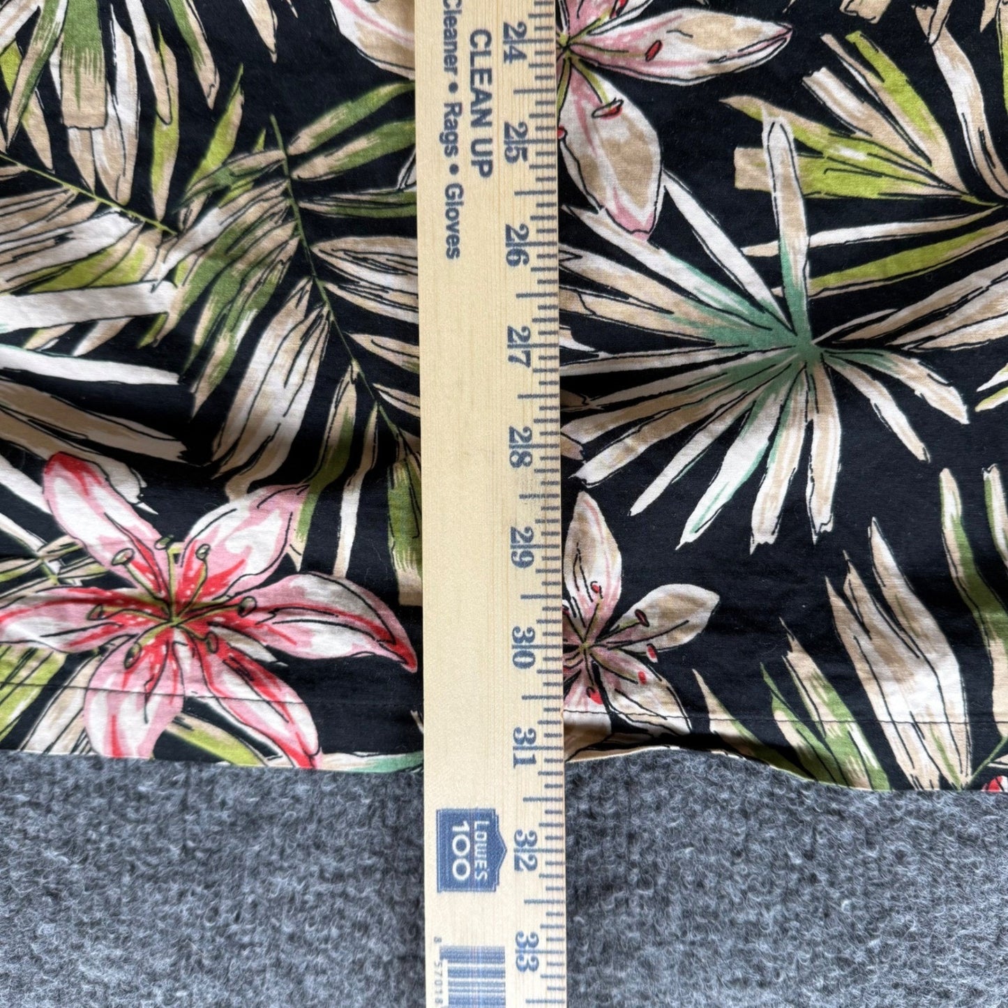 Cooke Street Hawaiian Shirt Mens 2XL Tropical Floral Palm Short Sleeve Cotton