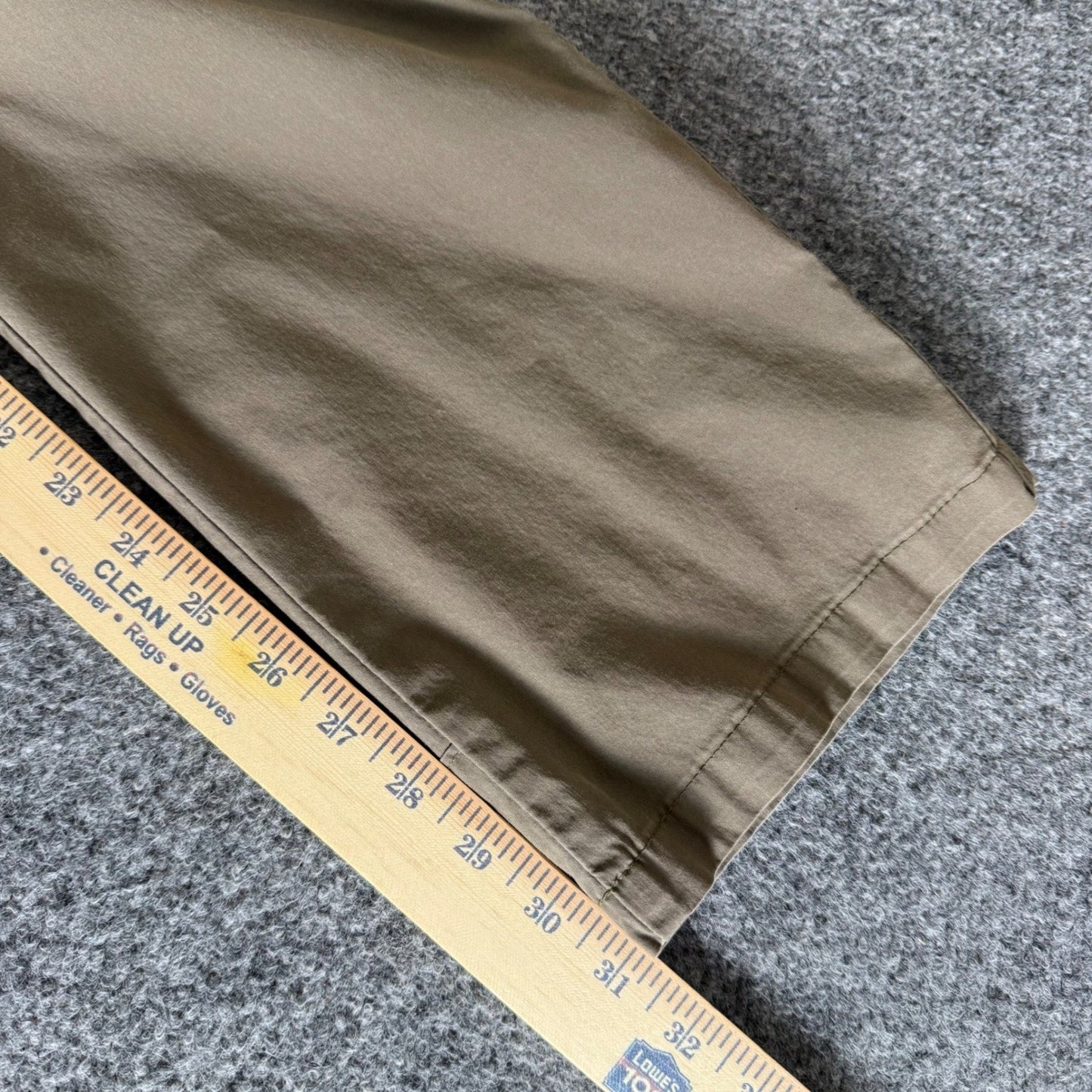 Wrangler ATG All Terrain Gear Cargo Pant Mens 32x32 Brown Outdoor Hiking Stretch