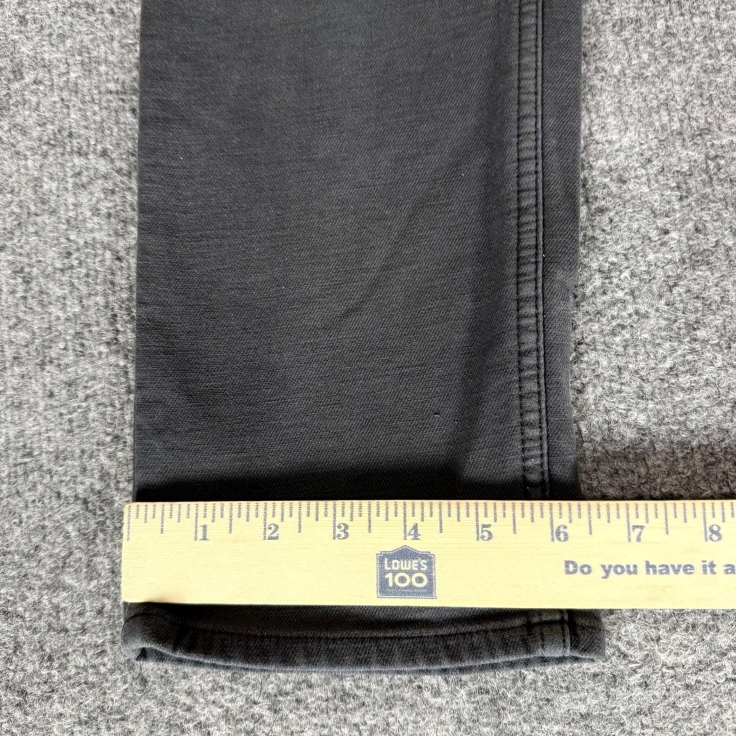 Faherty Brand Stretch Terry 5-Pocket Pant Onyx Black Mens 31x29 Denim Comfort