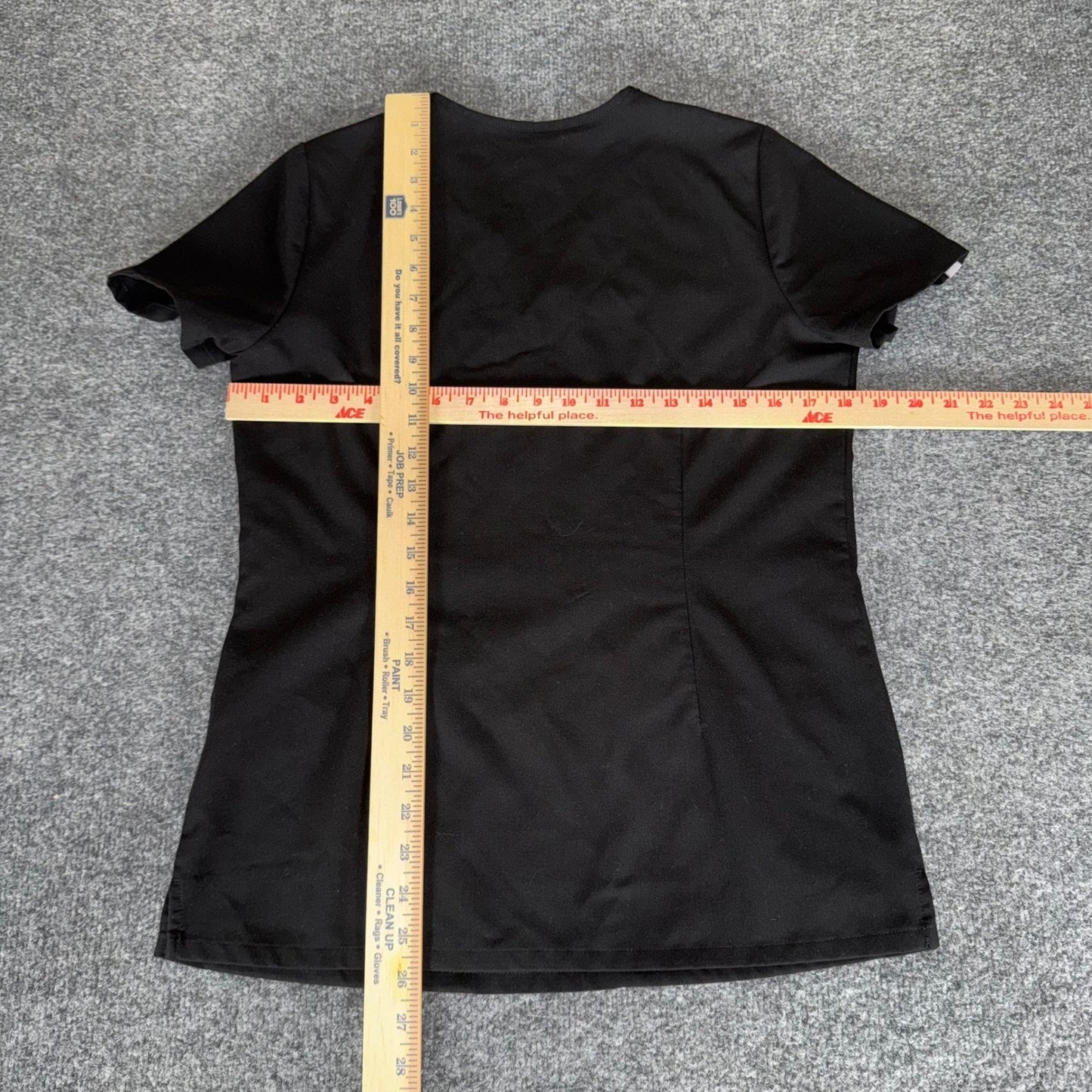 FIGS Casma Scrub Top Shirt Womens XS Black Medical Uniform Nursing Dental Clinic