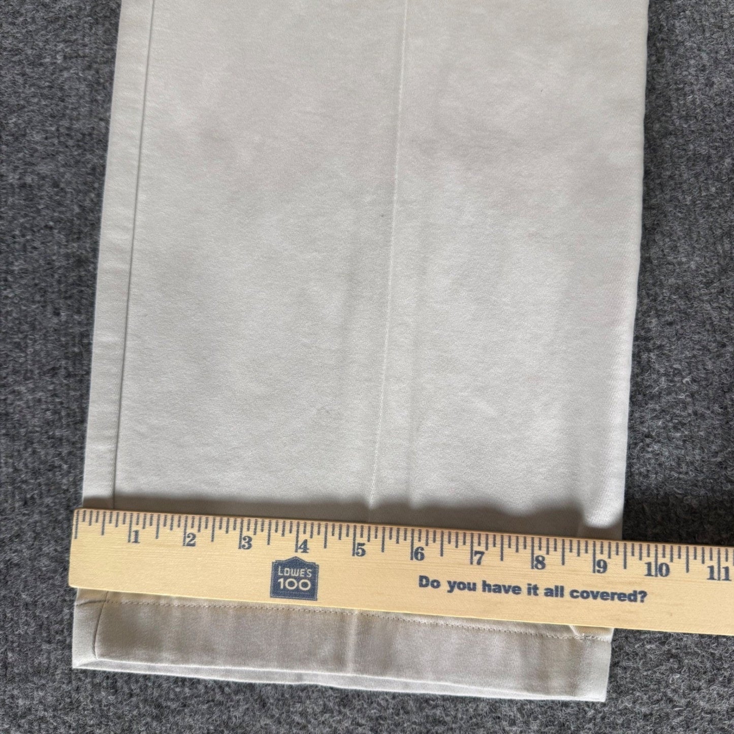 Dockers Relaxed Fit Chino Pants Mens 36x32 Beige Cotton Blend Stretch Khaki
