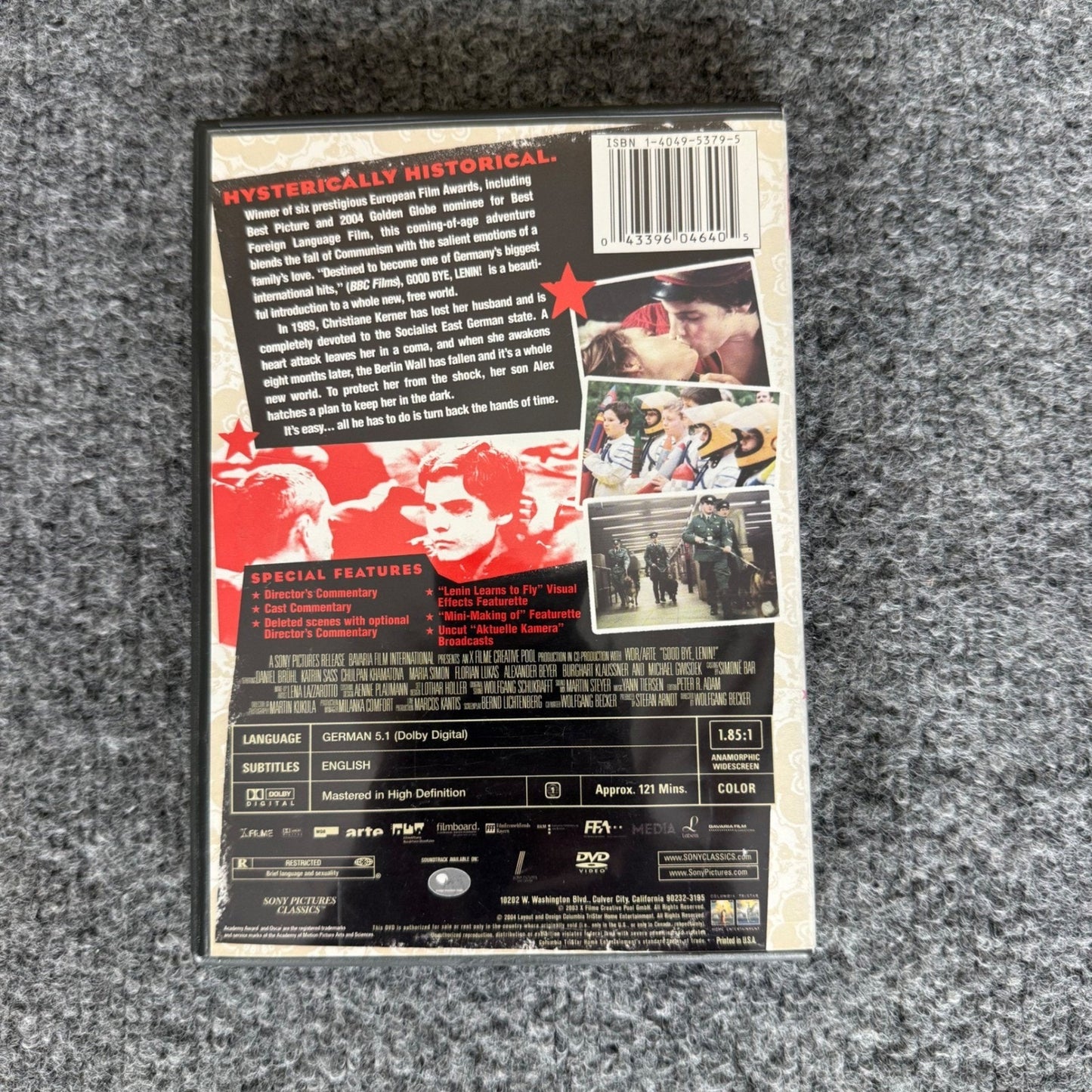 Good Bye, Lenin! DVD Special Edition Widescreen German Comedy Drama Film
