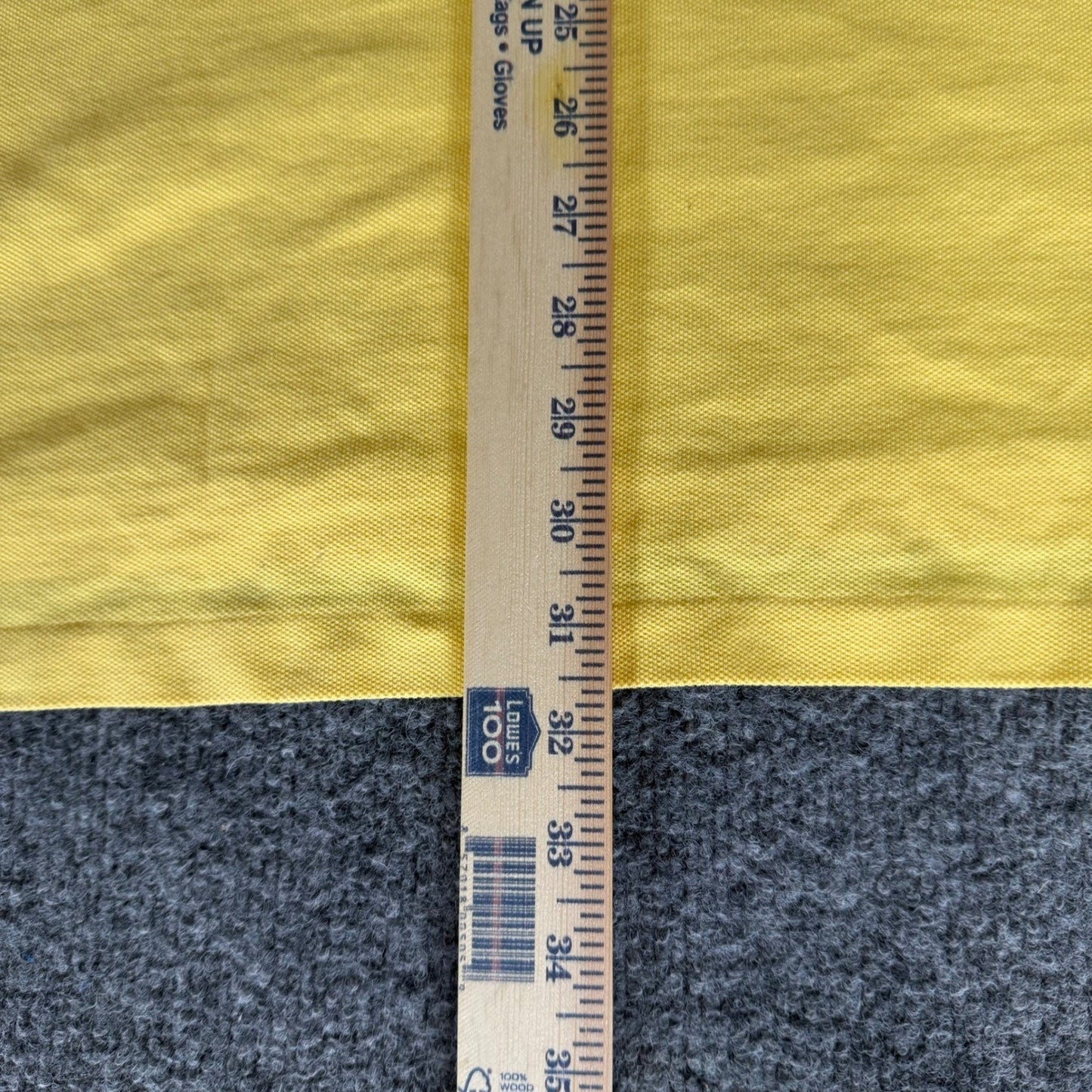 Polo Ralph Lauren Polo Shirt Men 2XB Yellow Short Sleeve Big Tall Casual Classic