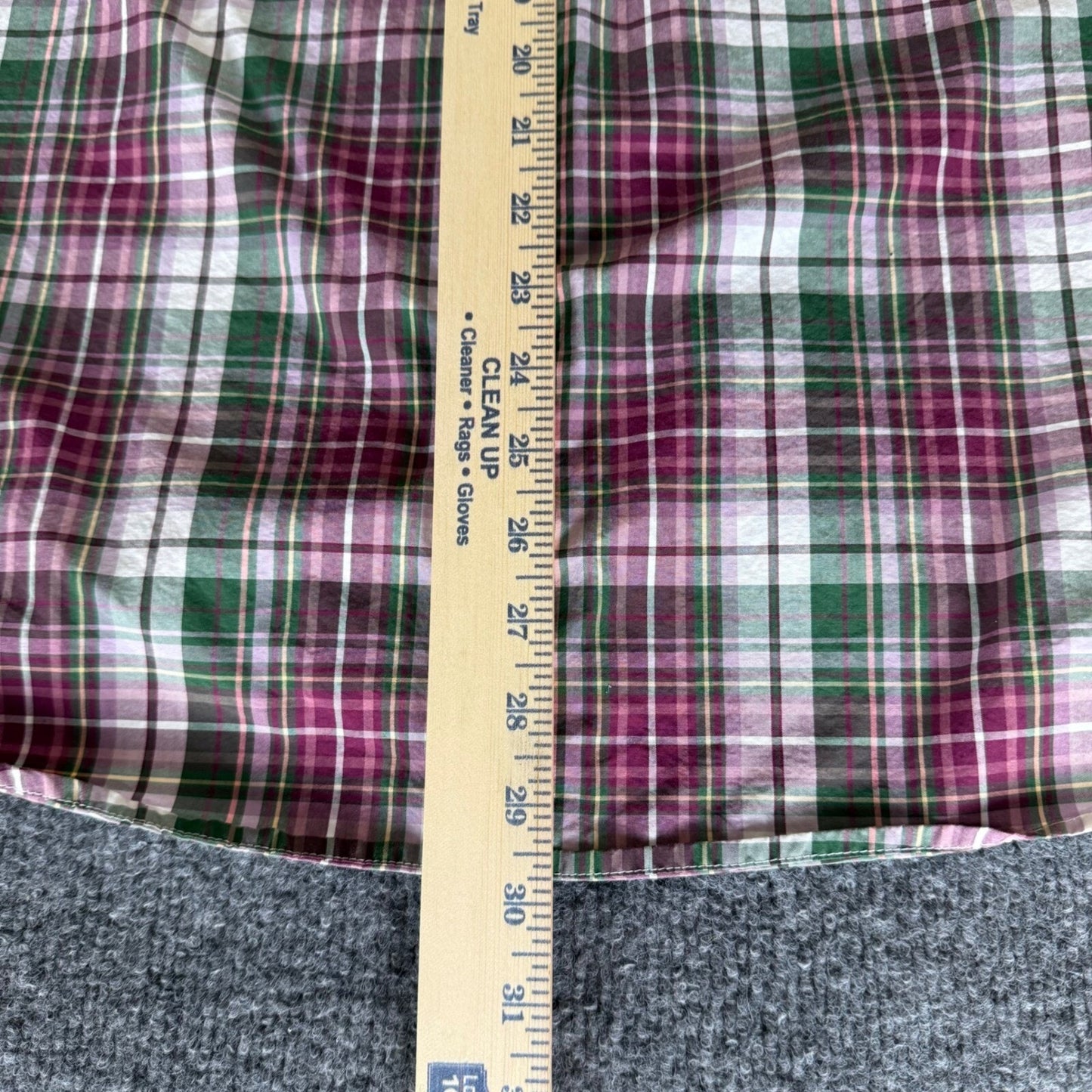 Cinch Western Plaid Shirt Mens Small Long Sleeve Button Down Cowboy Rodeo
