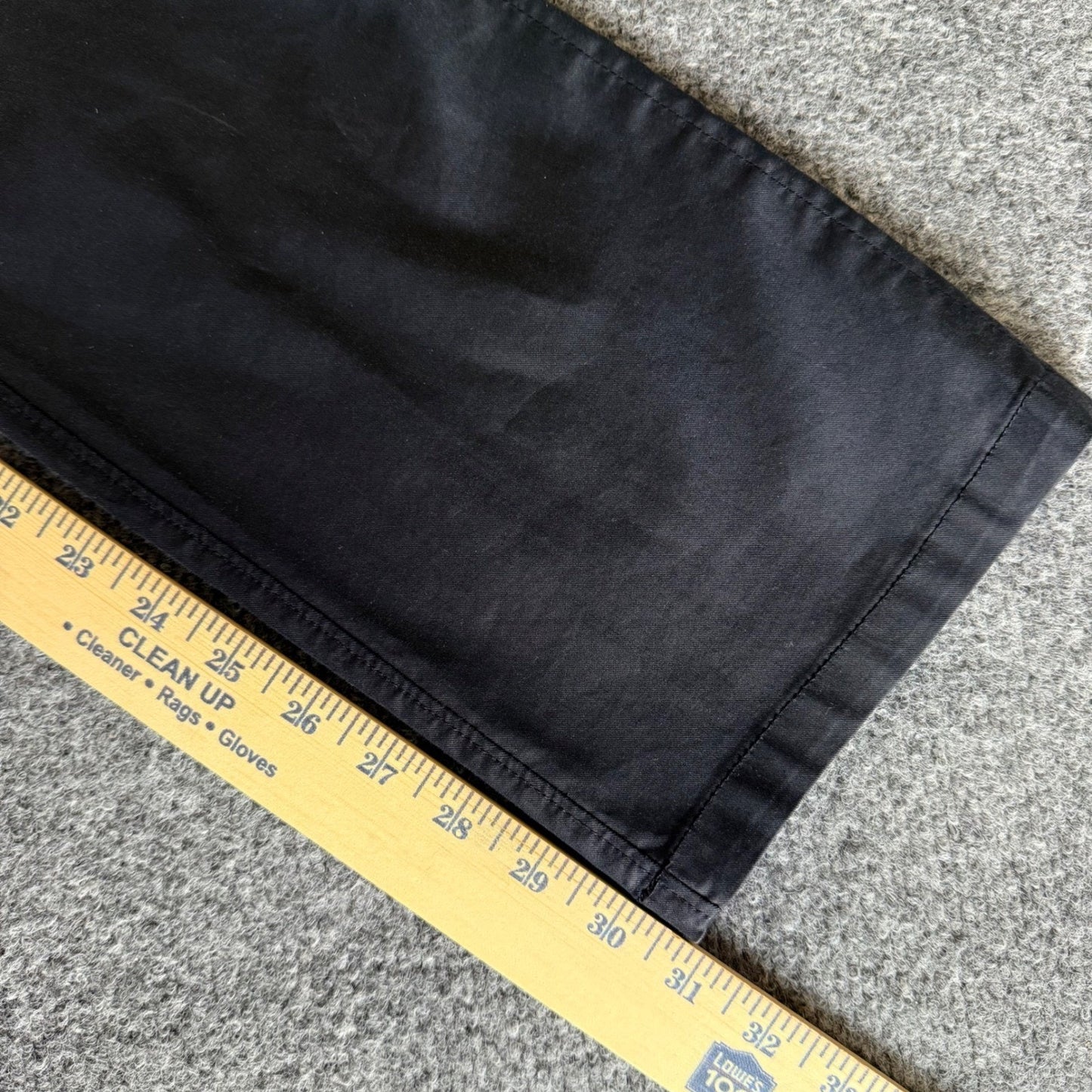 7 Diamonds Parker Pants Mens 33x32 (34x31) Black Stretch Casual Performance Golf