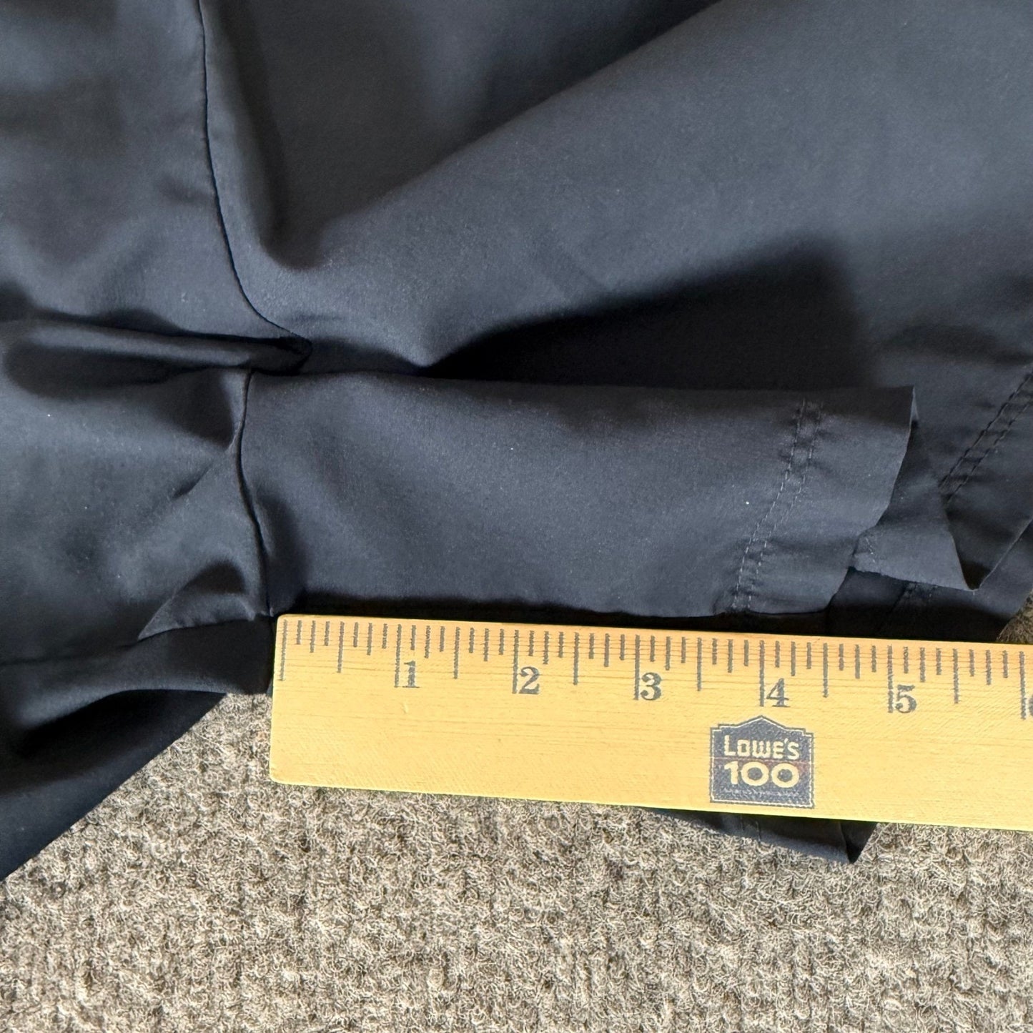 Nike Dri Fit Mens Large Running Shorts Navy Blue Athletic Gym Workout Training