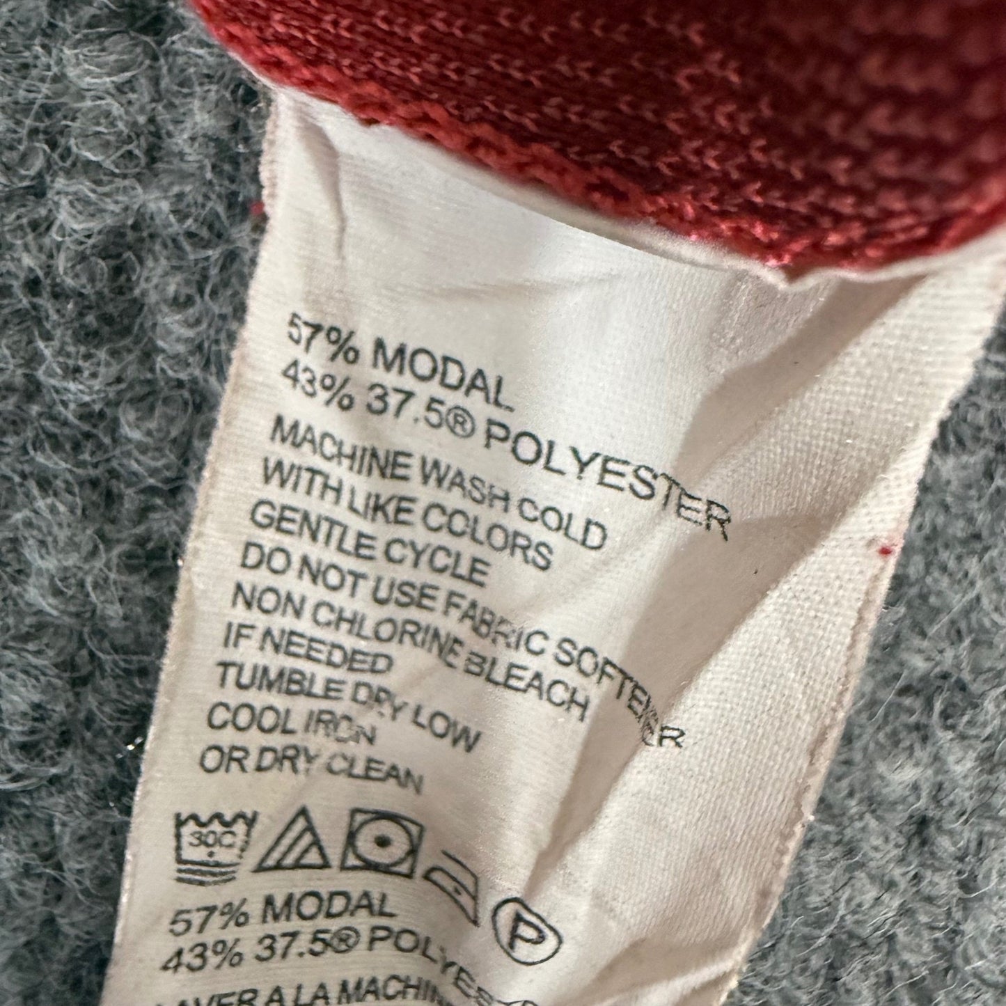 Tommy Bahama Mens XL Red Modal Long Sleeve Crew Neck Shirt Casual Lounge Knit
