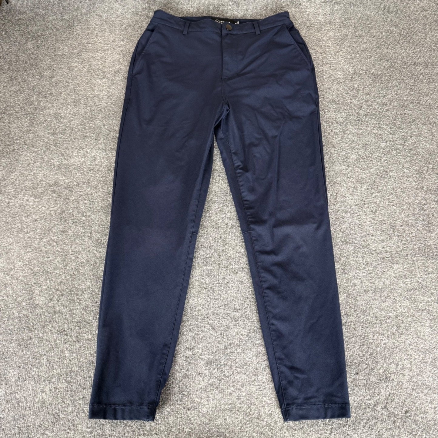 Cuts AO Joggers Mens Medium Blue Athletic Pants Performance Stretch Athleisure
