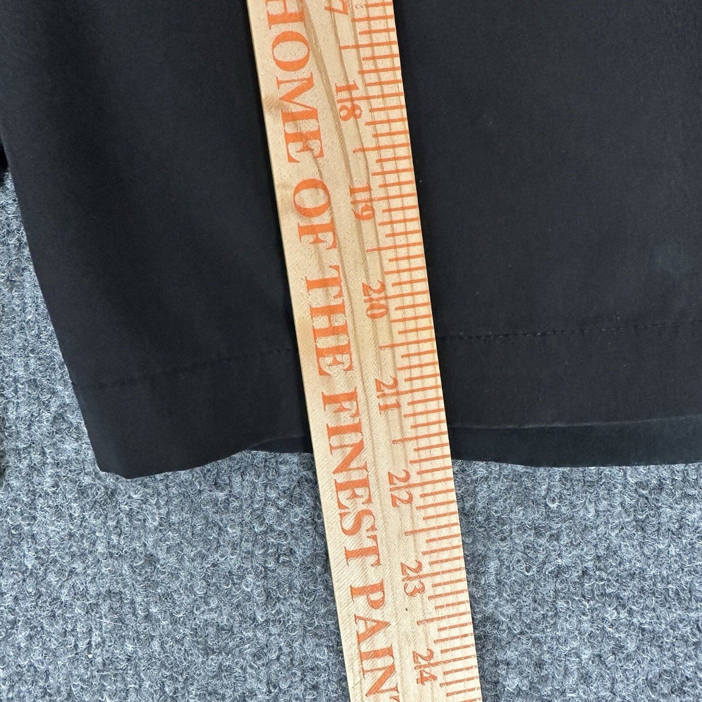 Adidas Short Mens 38 Black Golf Chino Flat Front Performance Stretch Lightweight