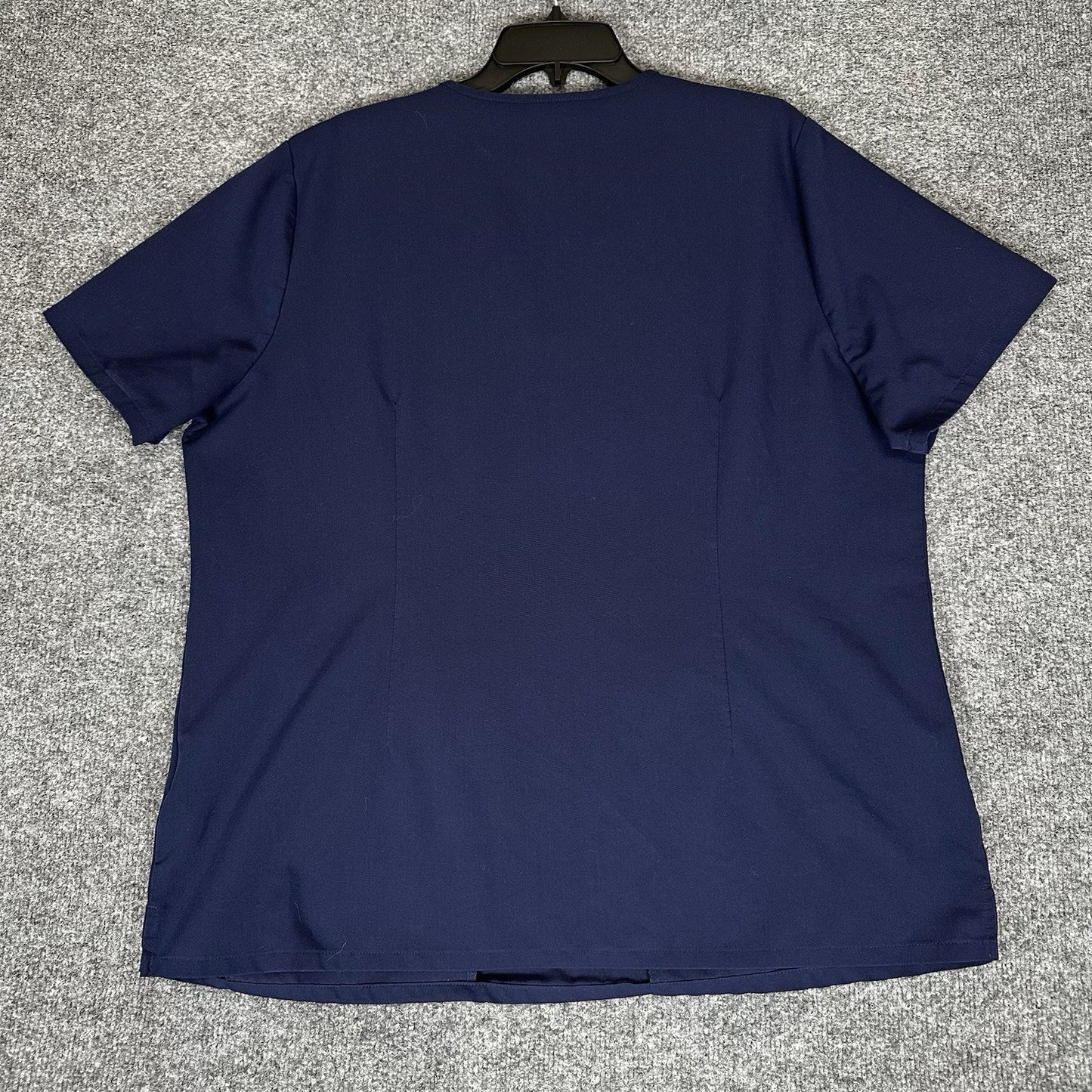 Figs Casma Scrub Top Women's XXL Navy Blue Three-Pocket Nursing Uniform Medical