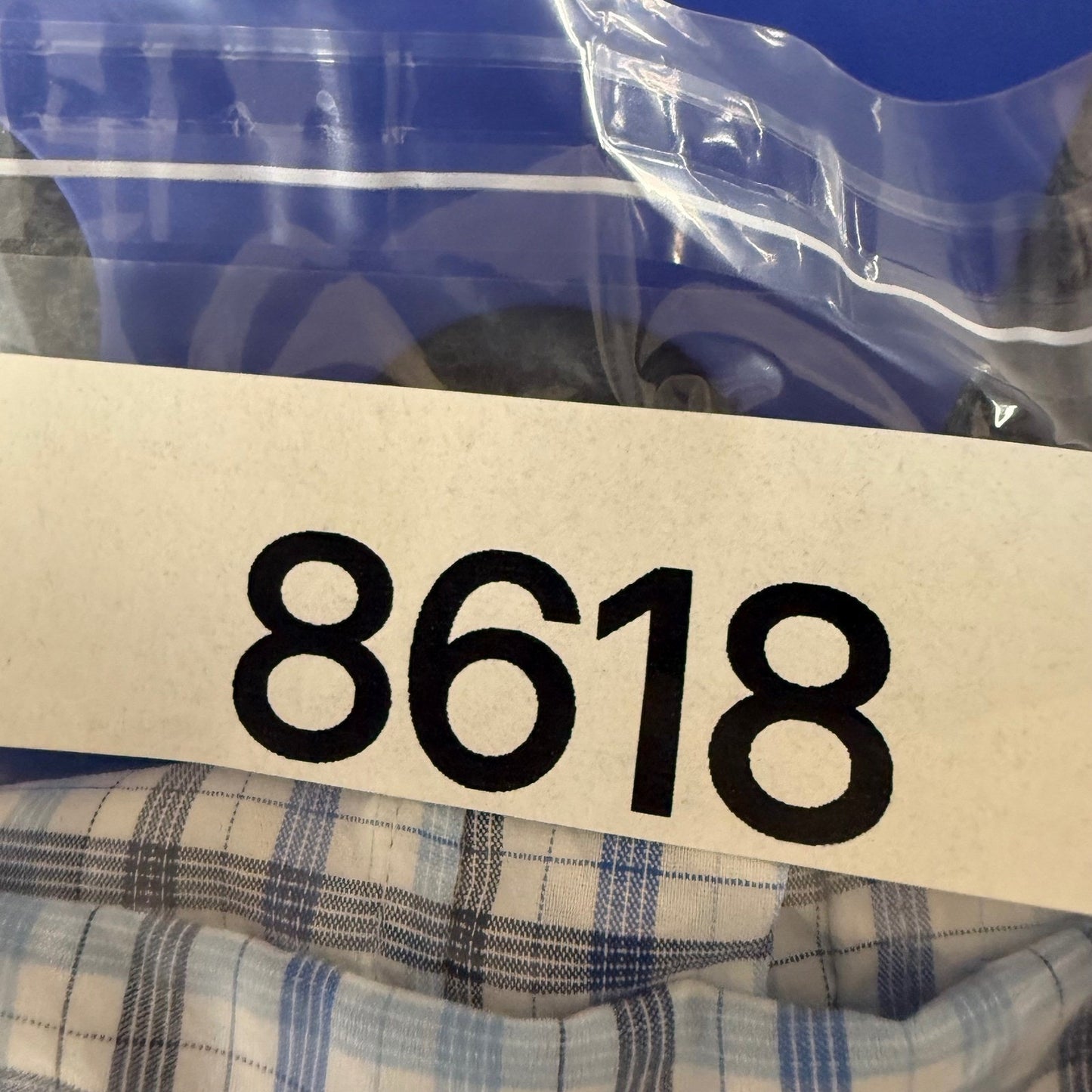 Vineyard Vines OTG Shirt Mens S Blue Plaid Button Down Long Sleeve Performance