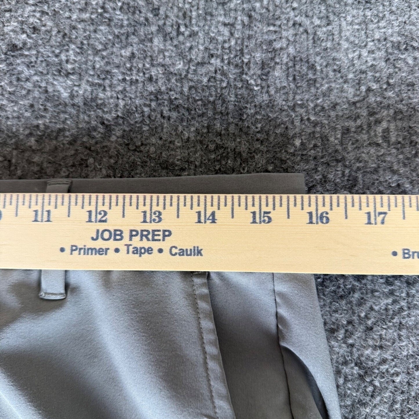 PRIMO Golf Pants Mens 32x26 Gray Lightweight Athletic Stretch Performance Casual