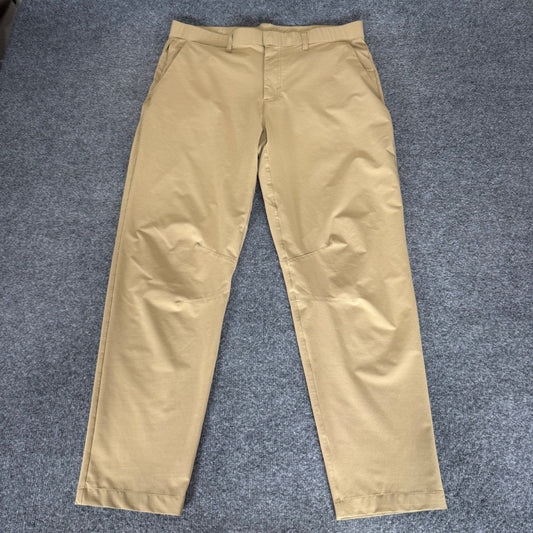 Fabletics Pants Mens 34x28 Tan Chino Stretch Golf Casual Office Travel Comfort
