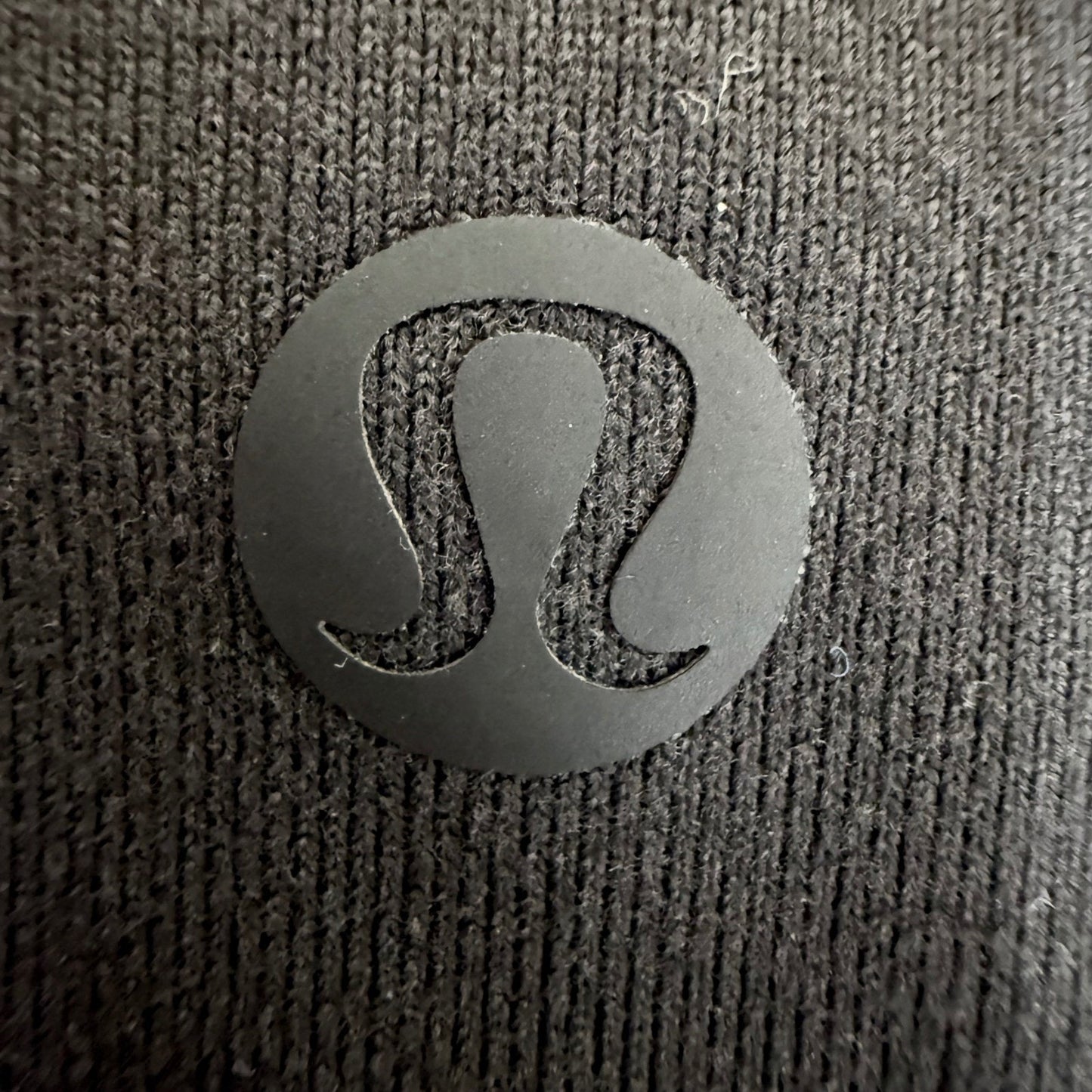 Lululemon Rulu Mock Neck Long Sleeve Shirt Men L Black Training Stretch Athletic